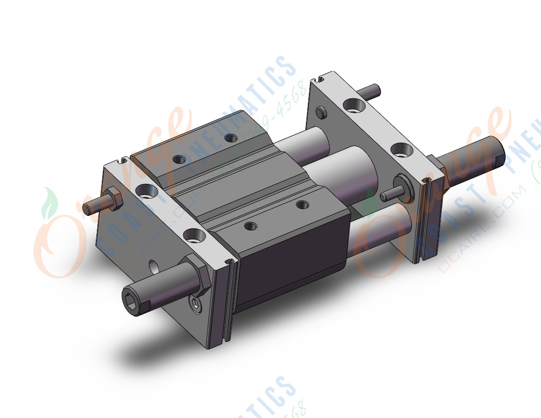 SMC CY1S32TN-50BZ cy1s, magnet coupled rodless cylinder, RODLESS CYLINDER