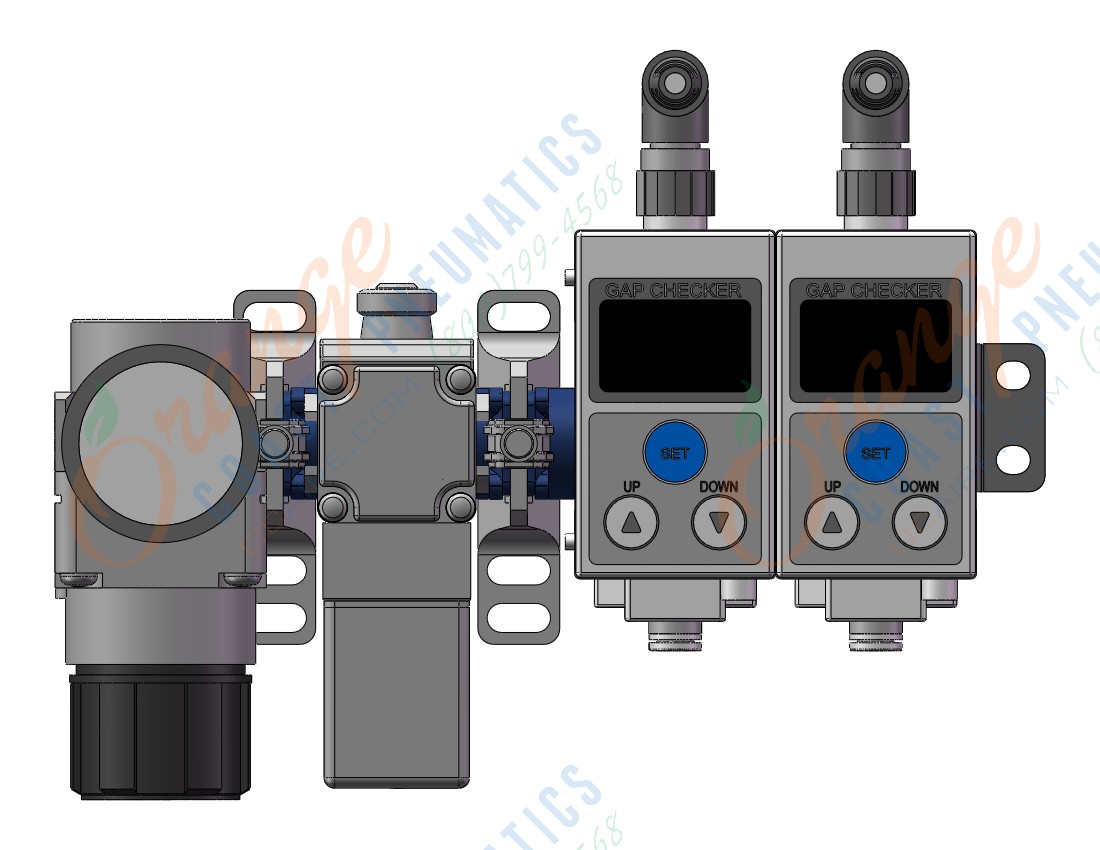 SMC ISA3-HCB-M2LB-L1 digital gap checker, AIR CATCH SENSOR, ISA ISA2 ISA3