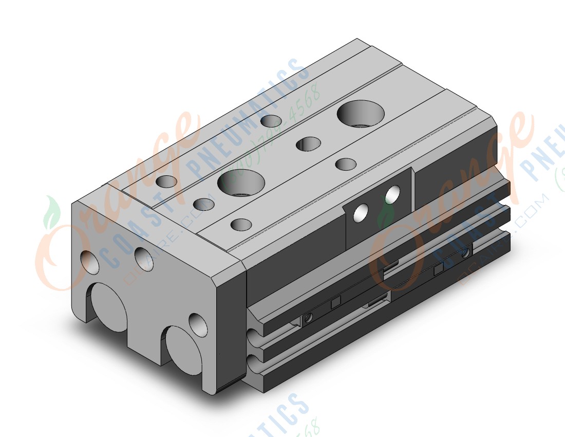 SMC MXQ12-10-M9B cyl, slide table, GUIDED CYLINDER