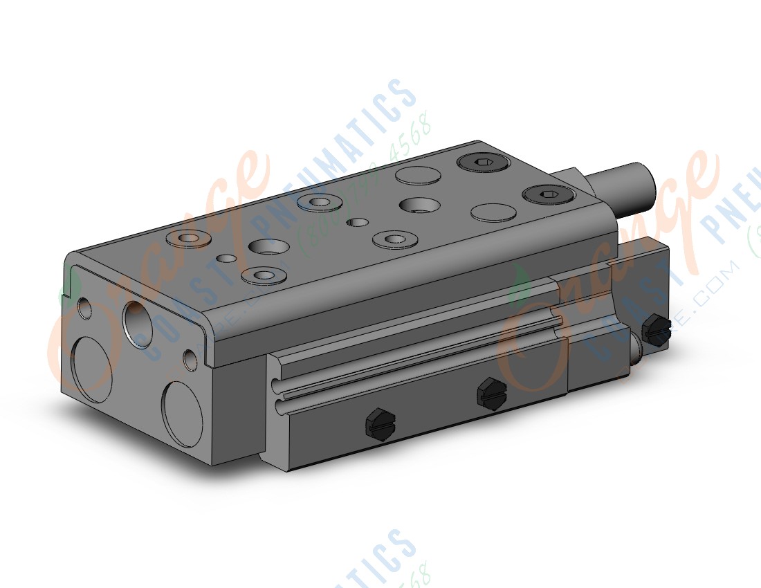 SMC MXQ20A-20ZB2 cylinder, slide table, GUIDED CYLINDER