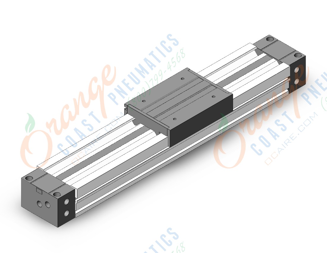 SMC MY1M40TF-300 slide bearing guide type, RODLESS CYLINDER