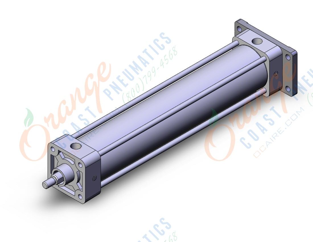 SMC NCDA1KG250-1200 cylinder, nca1, tie rod, TIE ROD CYLINDER