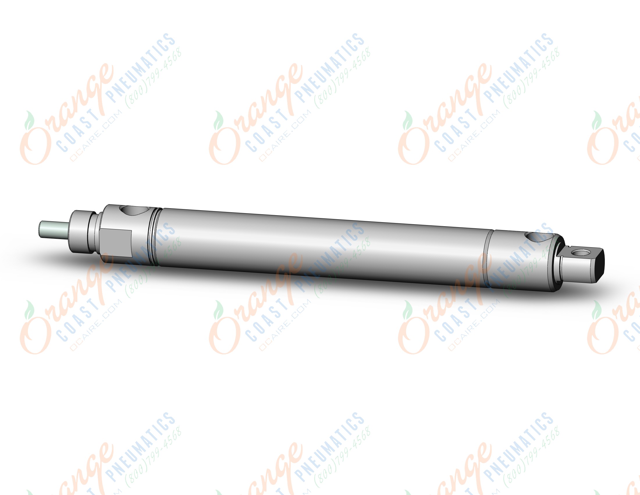 SMC NCMC075-0400-X155US ncm, air cylinder, ROUND BODY CYLINDER