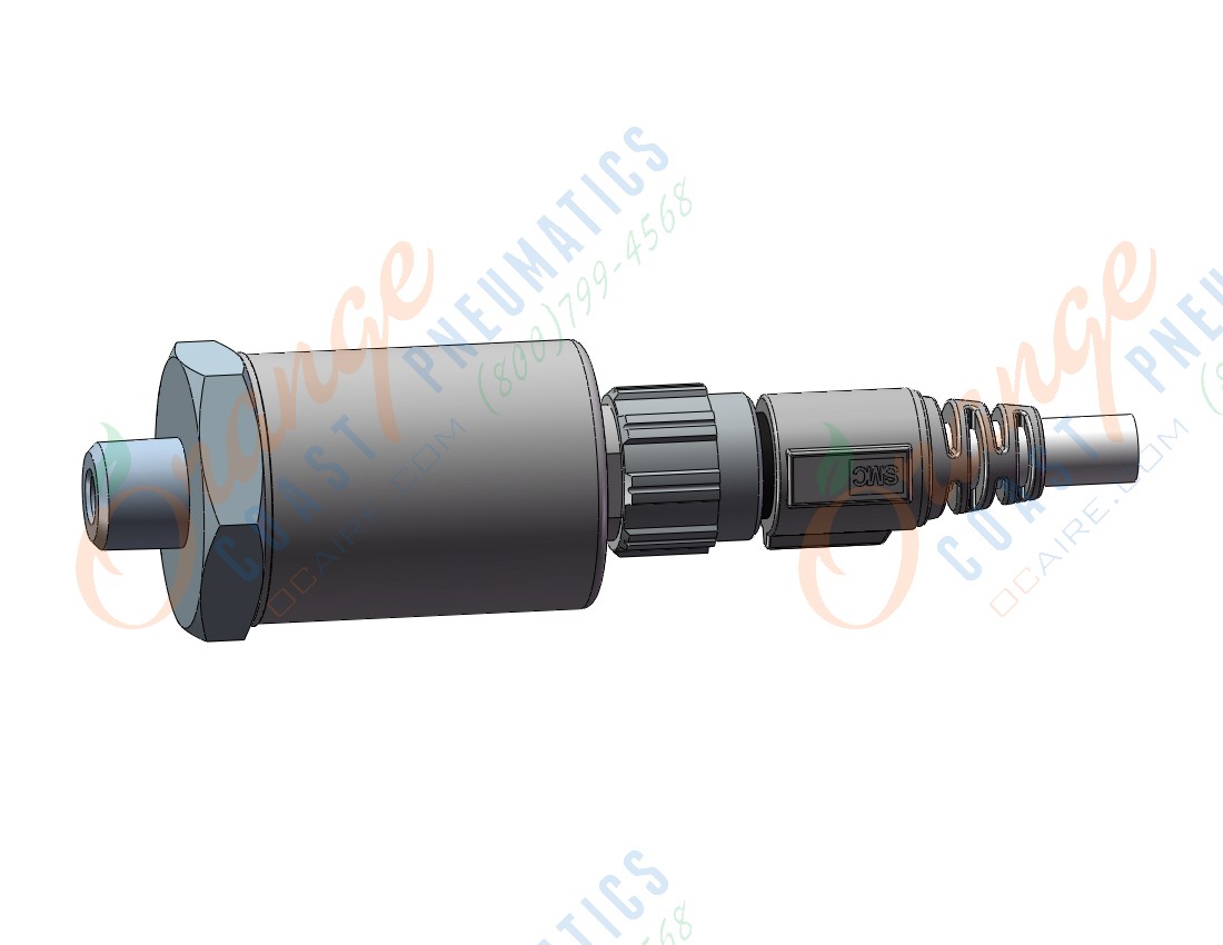 SMC PSE574-02-28 pressure sensor with m12 connector, PRESSURE SWITCH, PSE100-560