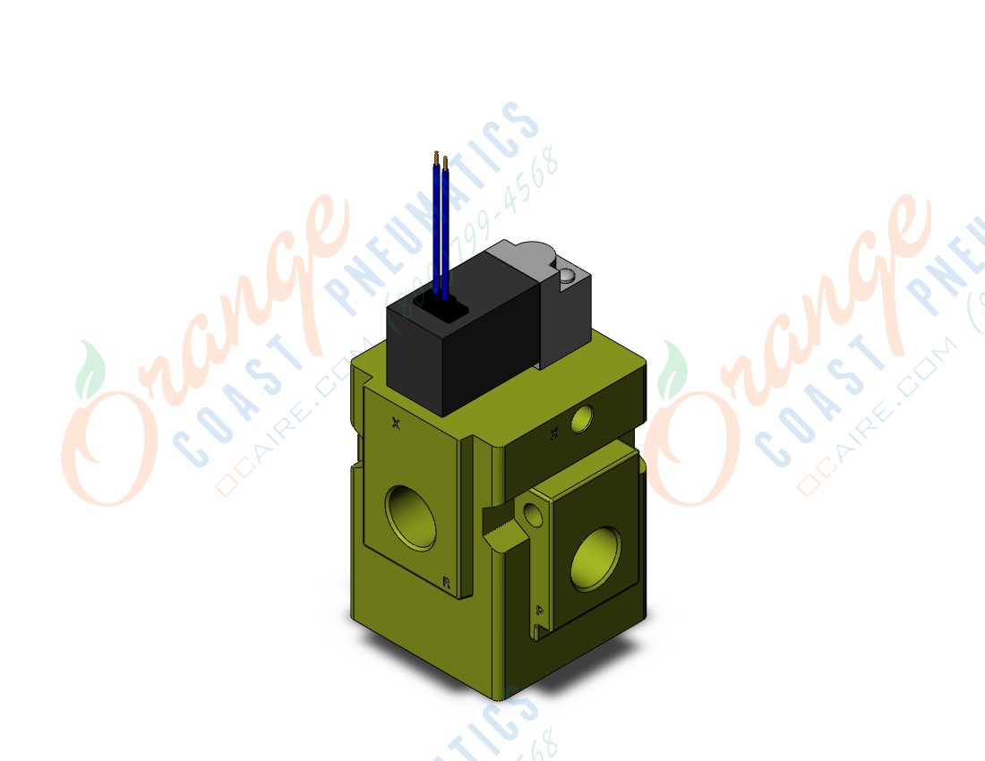 SMC VG342-5G-04A-E poppet type valve, 3 PORT SOLENOID VALVE