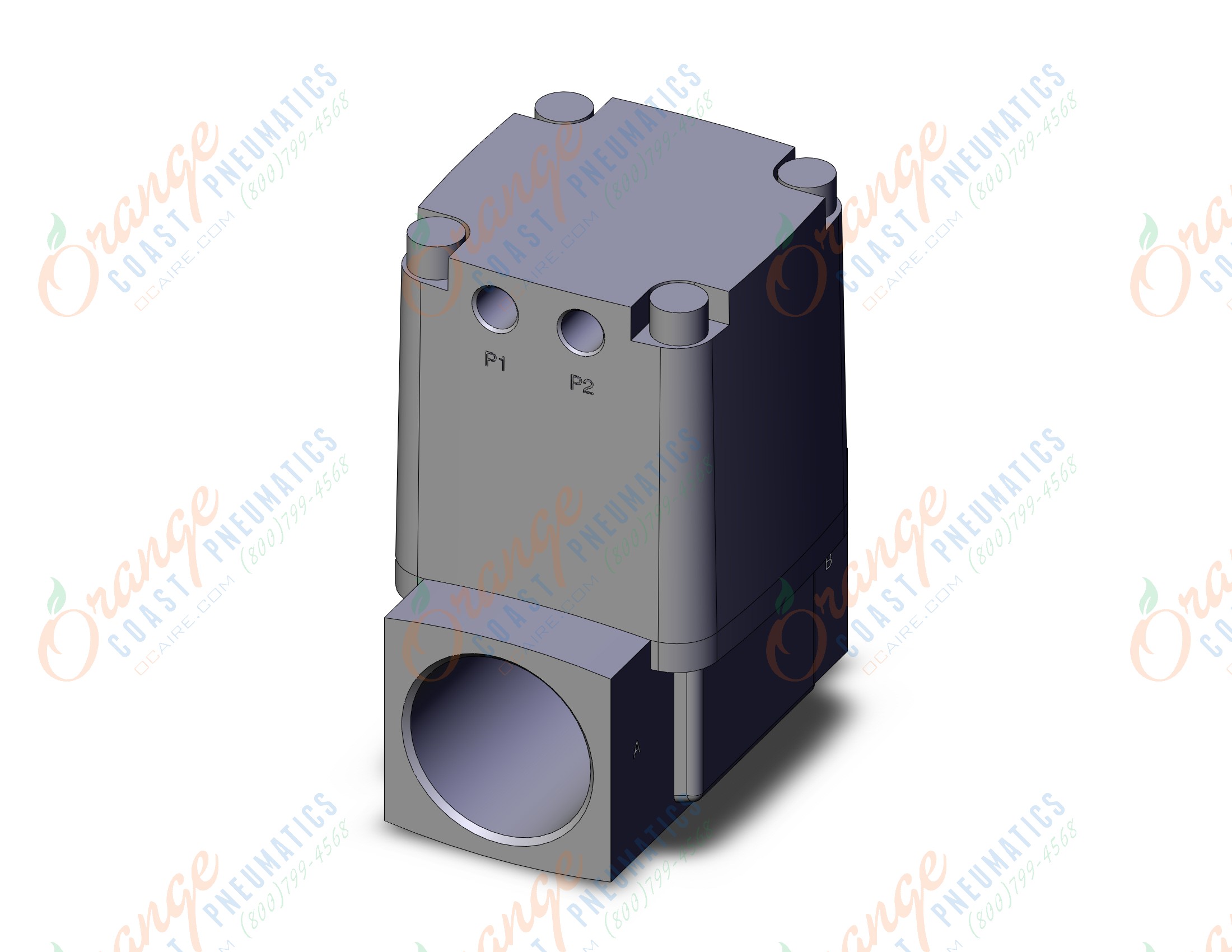 SMC VNB504AS-T32A process valve, 2 PORT PROCESS VALVE