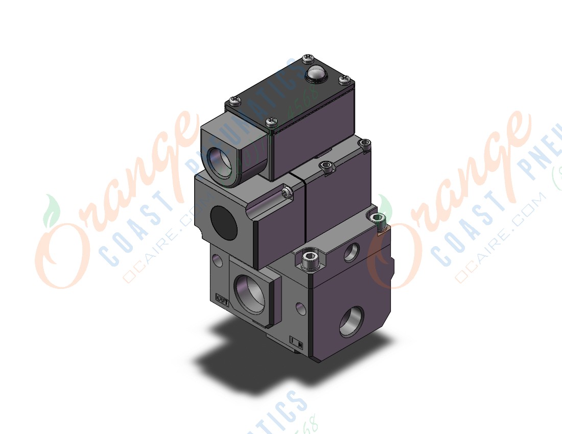 SMC VP3145-043TZA1-N valve, sol, npt, 3 PORT AIR-PILOTED VALVE