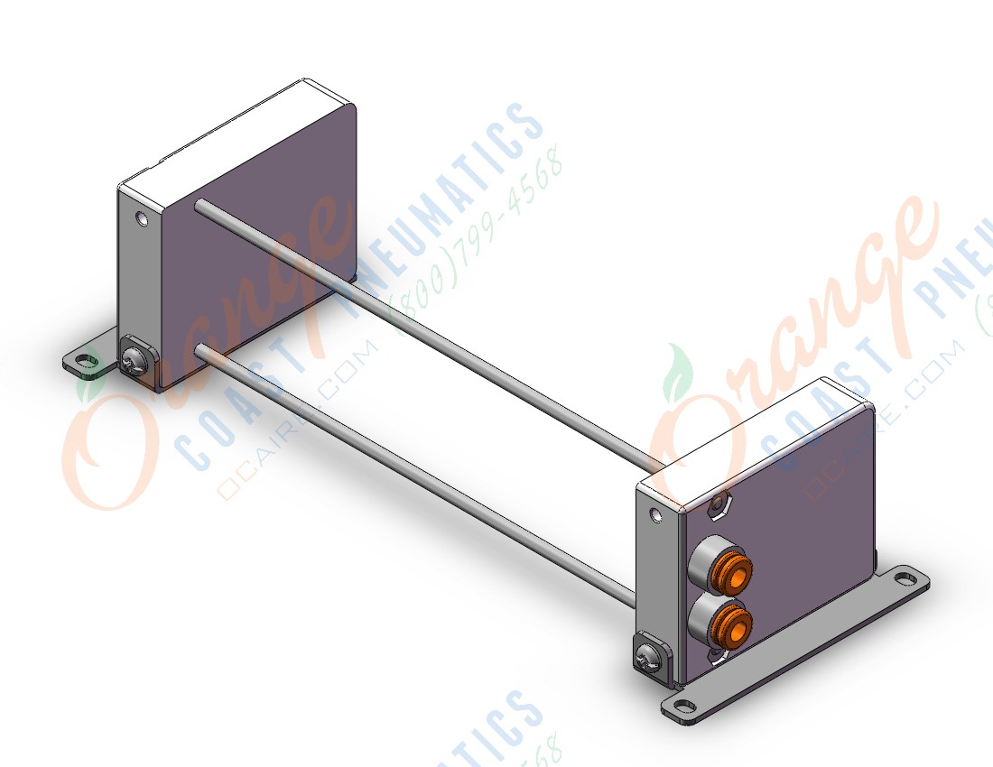 SMC VV100-10FAD2-12U2-N3F1 manifold, plug-in, 3 PORT SOLENOID VALVE