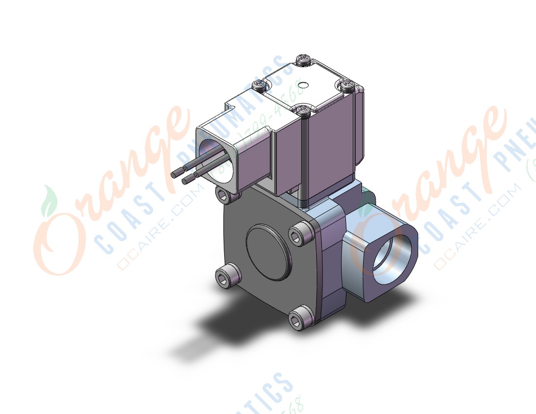 SMC VXD243KUE pilot op 2 port solenoid valve (n.c.), 2 PORT VALVE