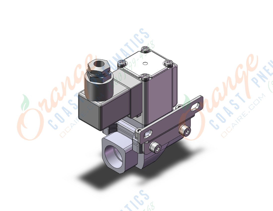 SMC VXZ243GJBXB pilot op 2 port solenoid valve, (n.c.), 2 PORT VALVE