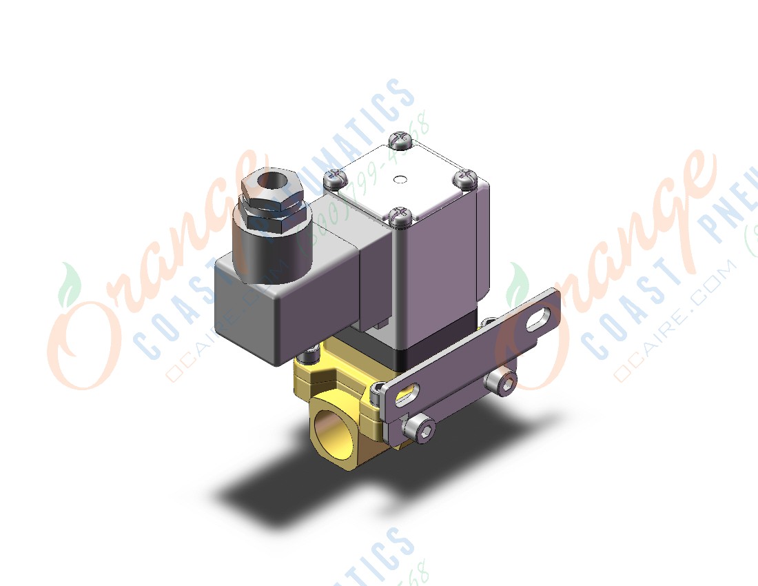 SMC VXZ2A2BZ2AXB pilot op 2 port solenoid valve, (n.o.), 2 PORT VALVE