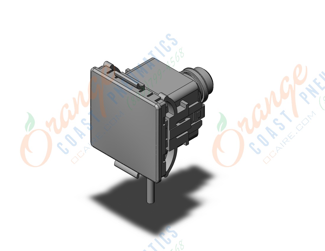 SMC ZSE80-F02-P-PDY-X501 2-color digital press switch for fluids, VACUUM SWITCH, ZSE50-80