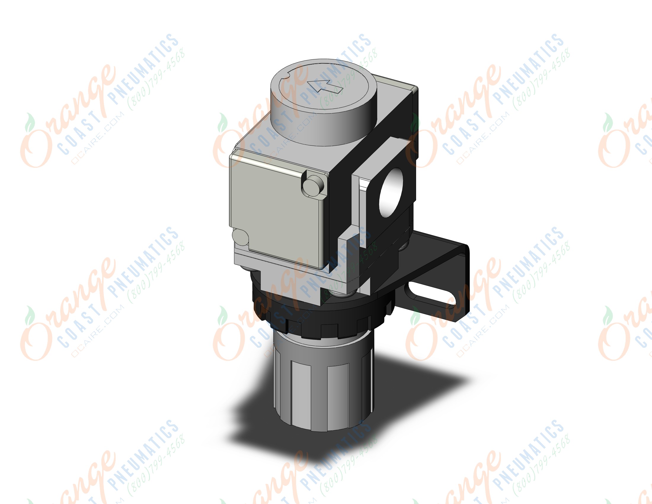 SMC ARP20K-N02B-3RZ precision regulator, REGULATOR, PRECISION