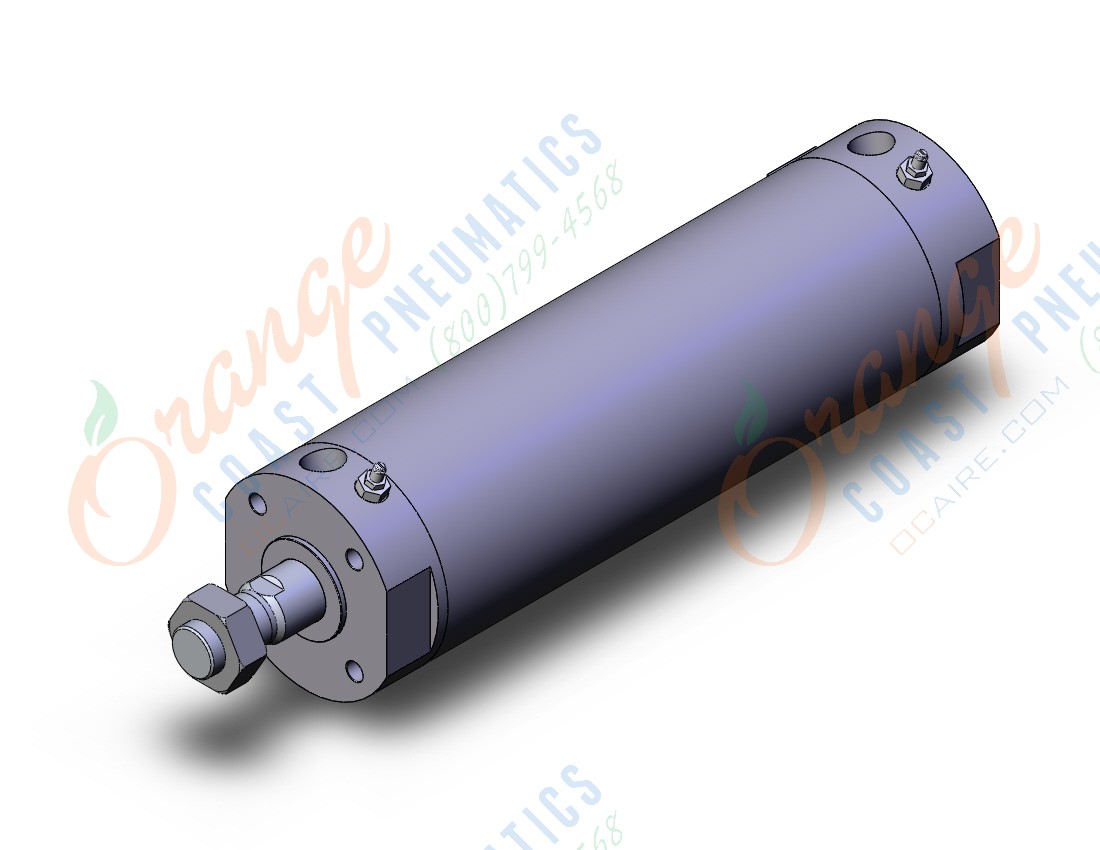 SMC CDBG1BA100-250-HN cbg1, end lock cylinder, ROUND BODY CYLINDER