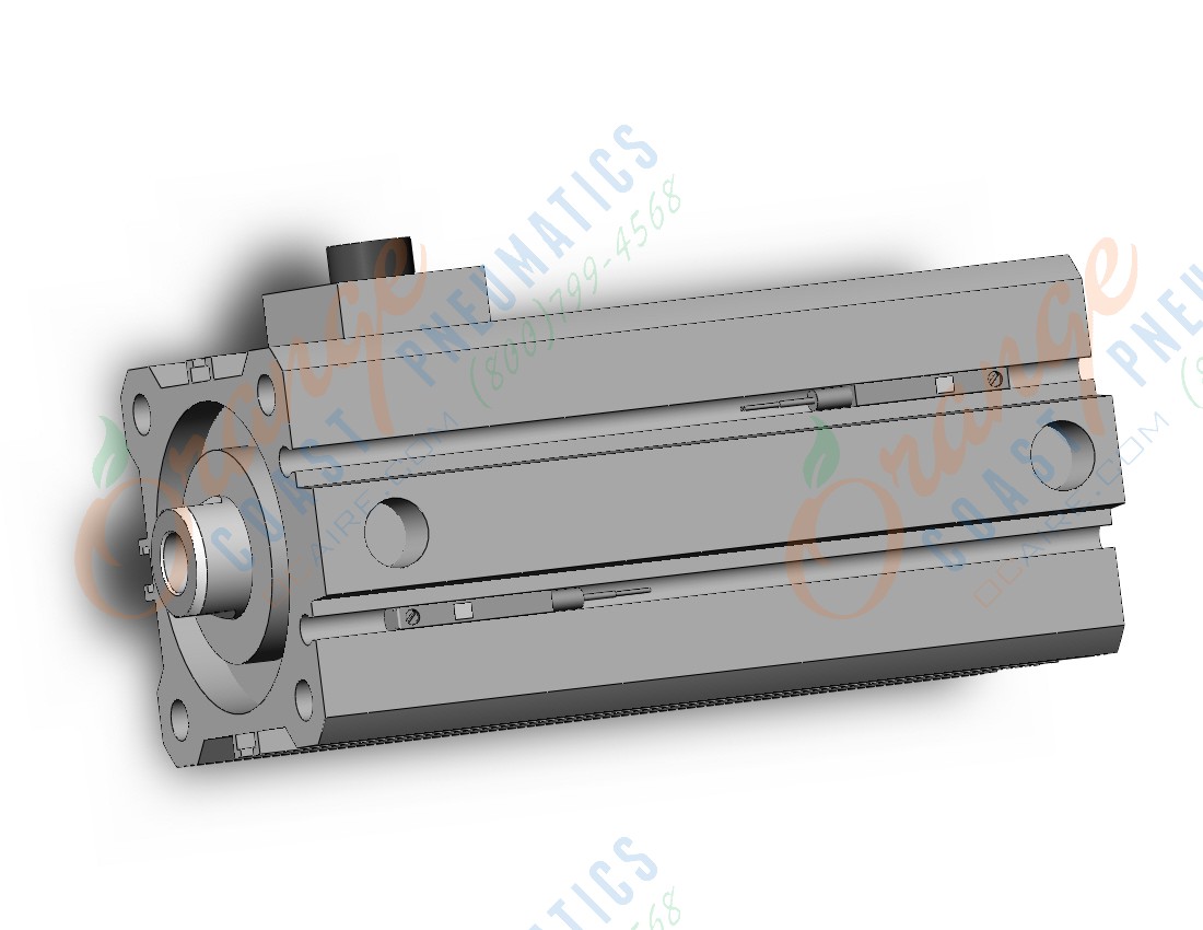 SMC CDBQ2A40-50DC-RN-M9BWL cyl, compact, locking, sw capable, COMPACT CYLINDER