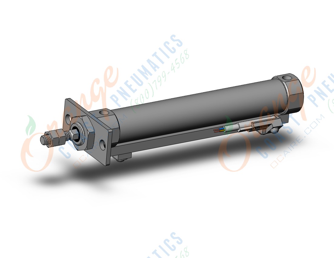 SMC CDJ2KF16-75Z-M9BW-A cylinder, air, ROUND BODY CYLINDER