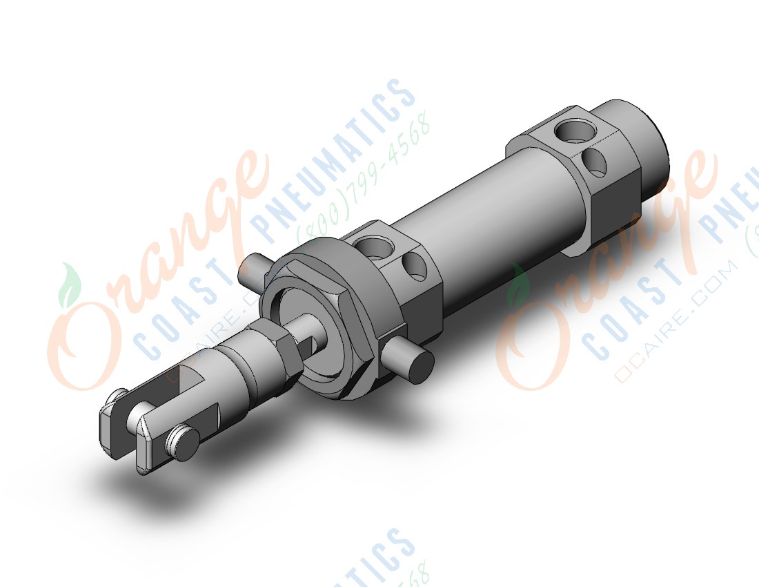 SMC CDM2U25-25AZ-W cylinder, air, ROUND BODY CYLINDER