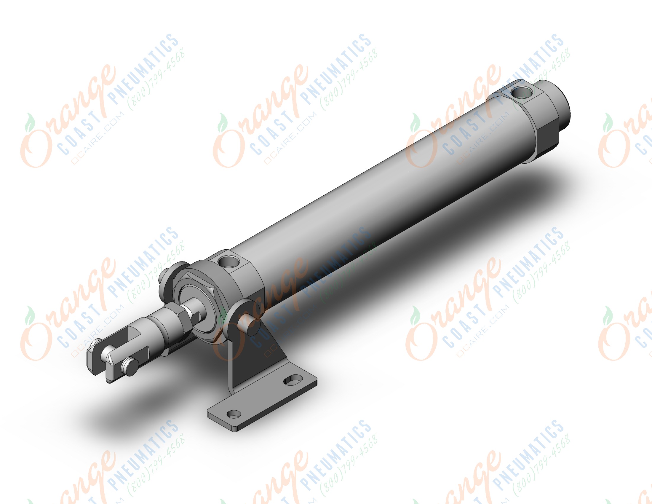 SMC CDM2U32TN-150Z-NW cylinder, air, ROUND BODY CYLINDER