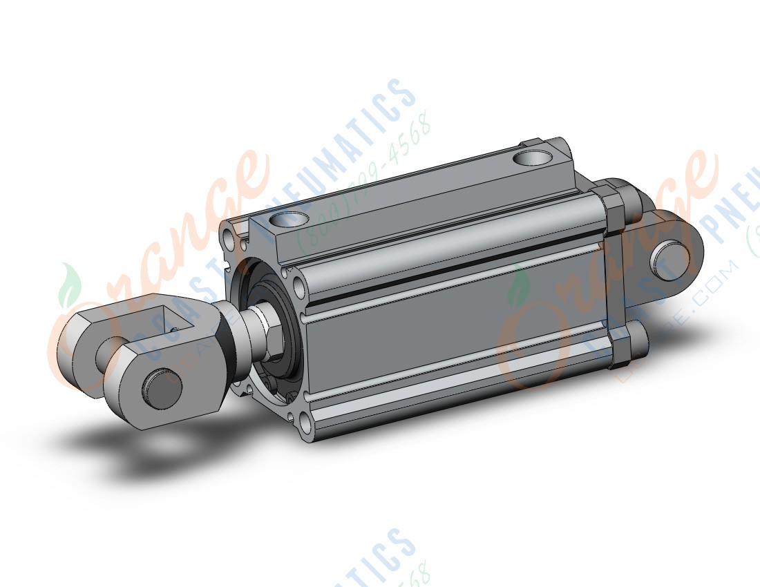 SMC CQ2D50TN-75DMZ-W compact cylinder, cq2-z, COMPACT CYLINDER