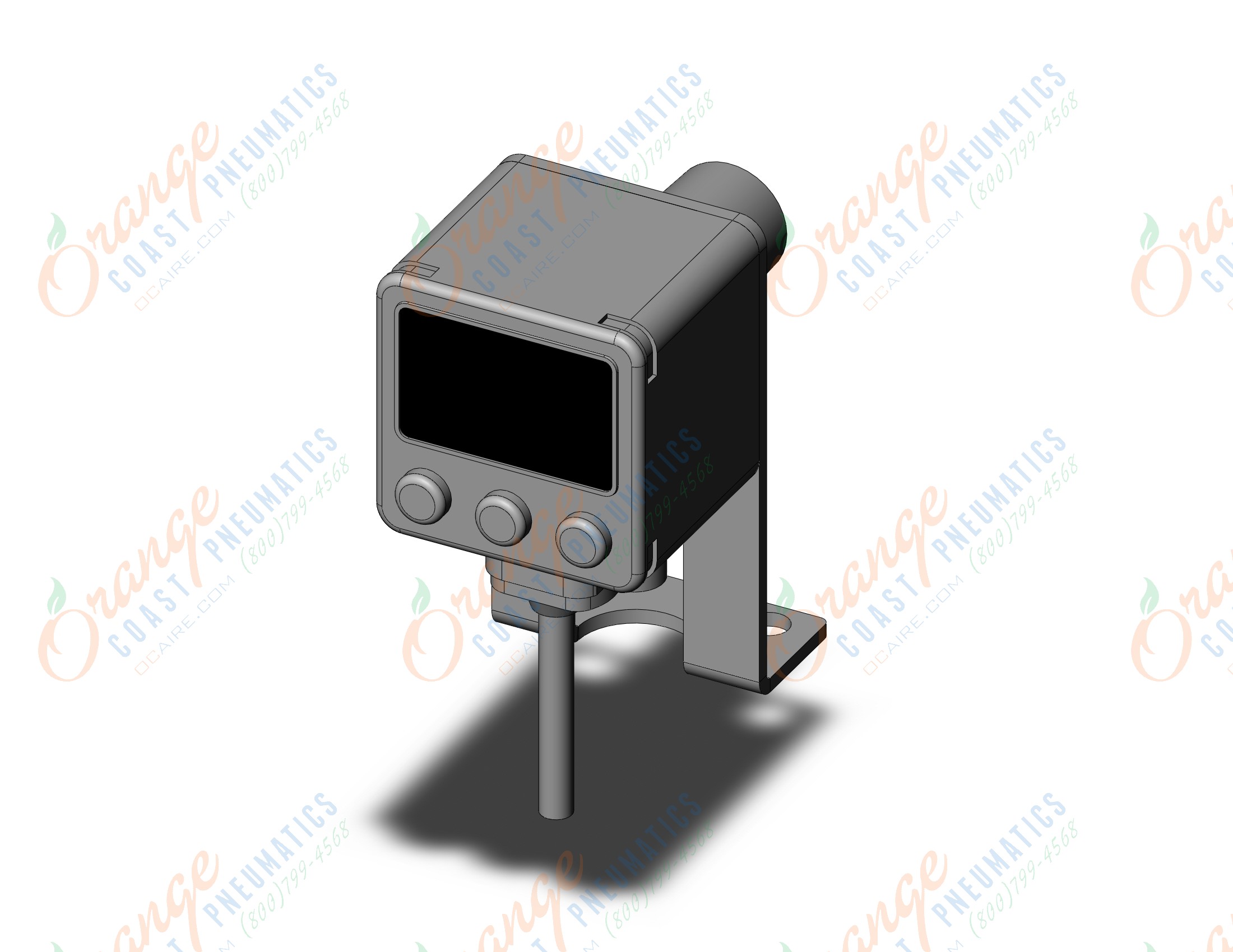 SMC ISE80H-N02-V-A-X501 2-color digital press switch for fluids, PRESSURE SWITCH, ISE50-80