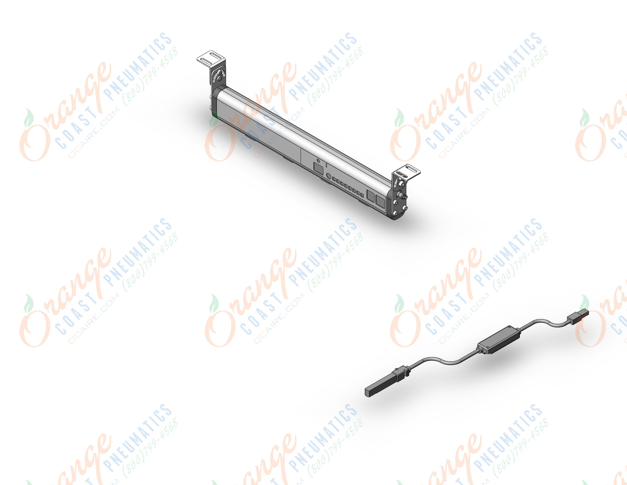 SMC IZS31-380CPZ-BF-X15 bar type ionizer, pnp type, IONIZER, BAR TYPE, IZS30,31,40,41,42