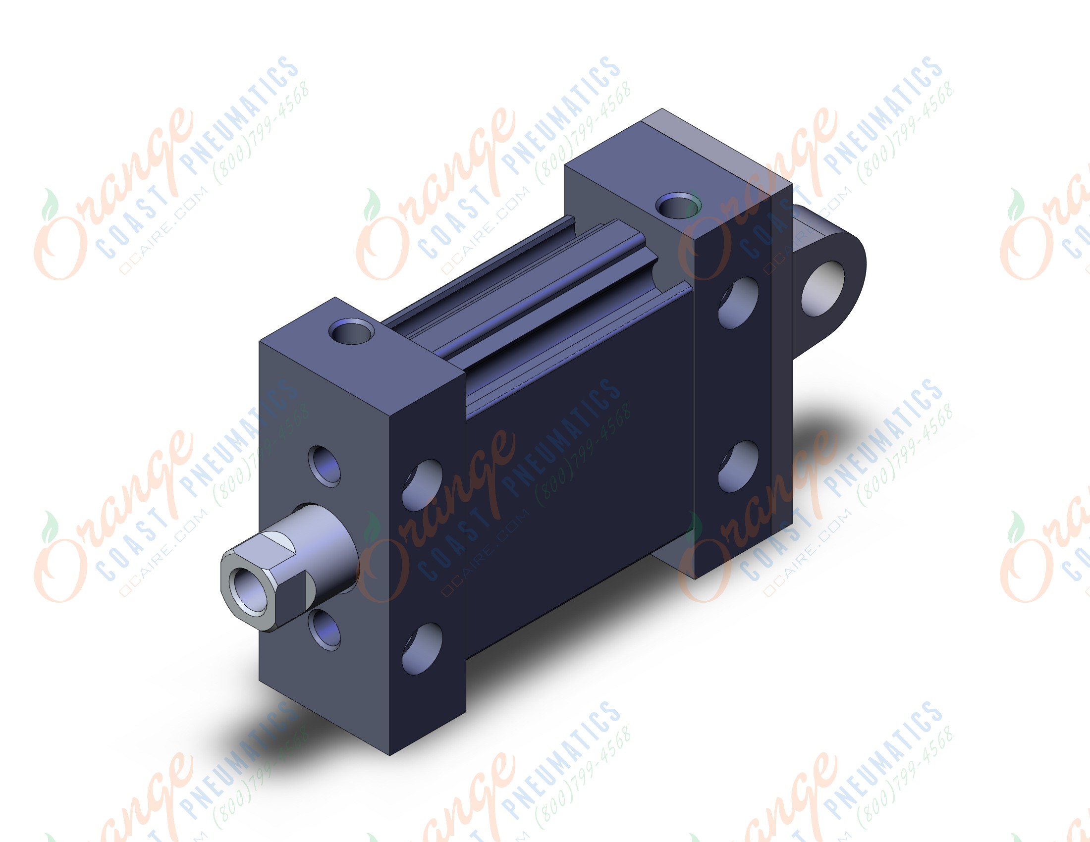 SMC MUC25-15DZ cyl, compact, plate, COMPACT CYLINDER