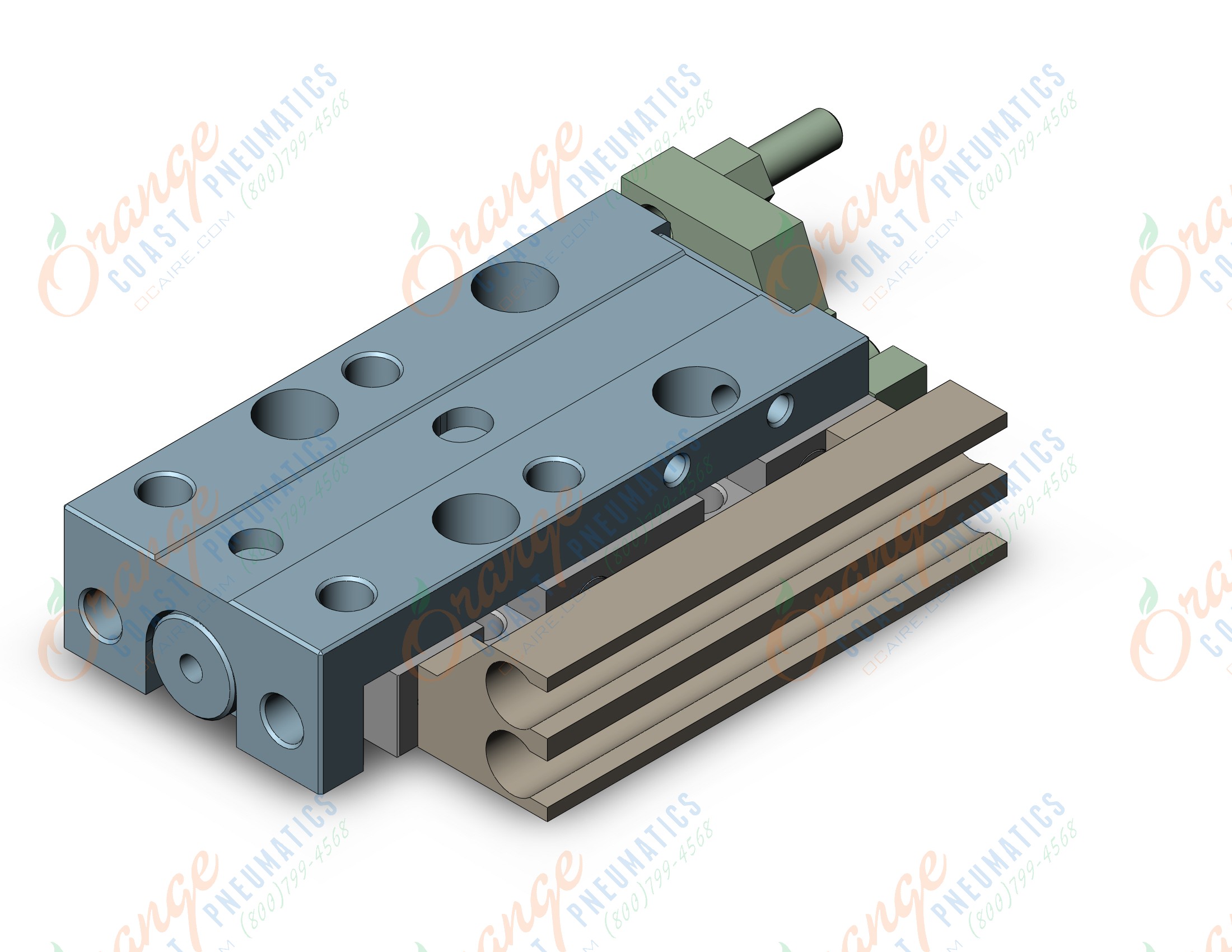 SMC MXJ4-10CT-F9G cylinder, air, GUIDED CYLINDER