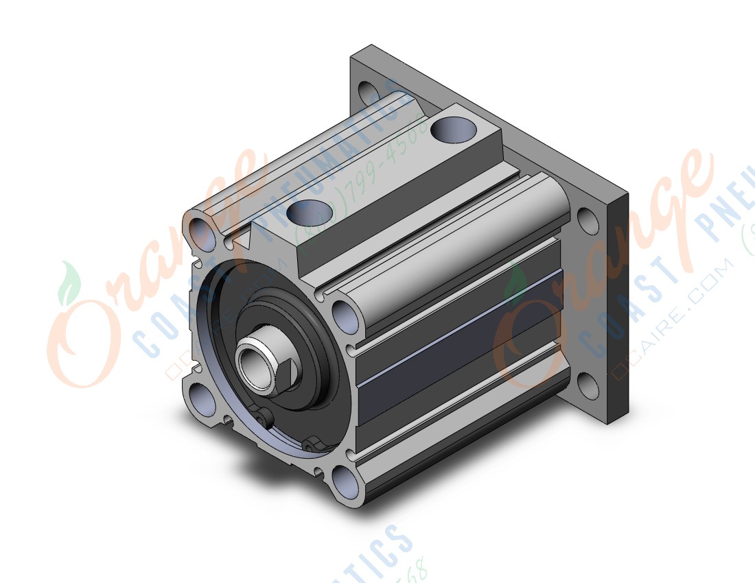 SMC NCQ2G63-50DZ compact cylinder, ncq2-z, COMPACT CYLINDER