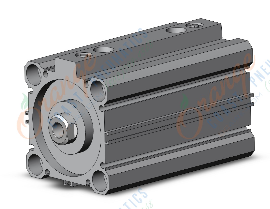 SMC RDQB63-75-M9BL cyl, compact, air cushion, sw capable, COMPACT CYLINDER