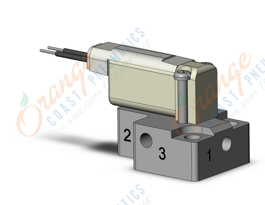 SMC S070B-VAG-M3-X50 solenoid valve, 3 PORT SOLENOID VALVE