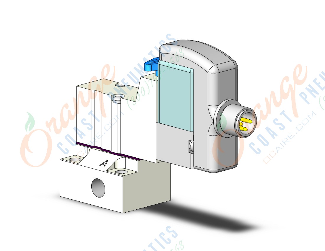 SMC SYJ314-5WOSE-M5 syj300 valve, 3 PORT SOLENOID VALVE