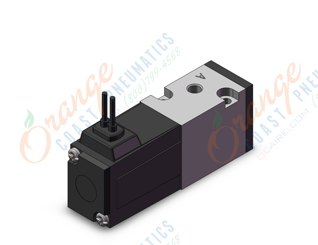 SMC VK332-6H-M5 valve, solenoid, 3 PORT SOLENOID VALVE