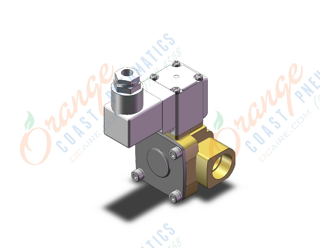 SMC VXD243HHB pilot op 2 port solenoid valve (n.c.), 2 PORT VALVE