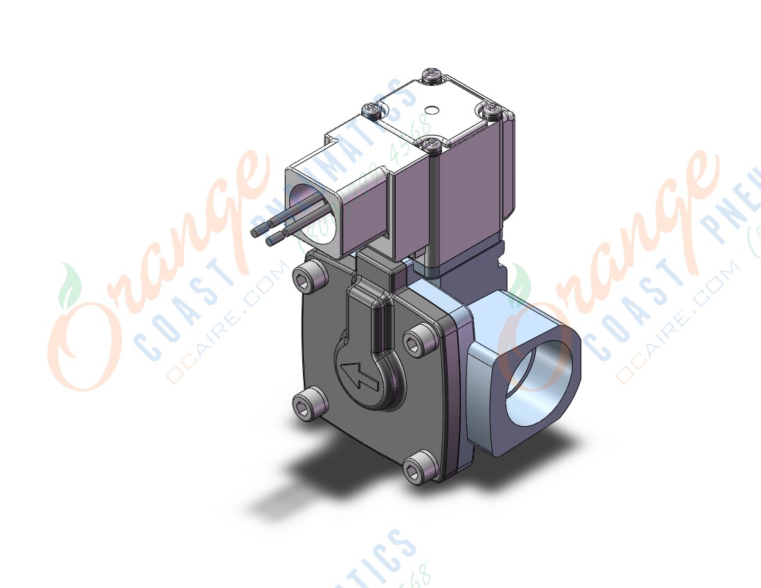 SMC VXD252MSL pilot op 2 port solenoid valve (n.c.), 2 PORT VALVE