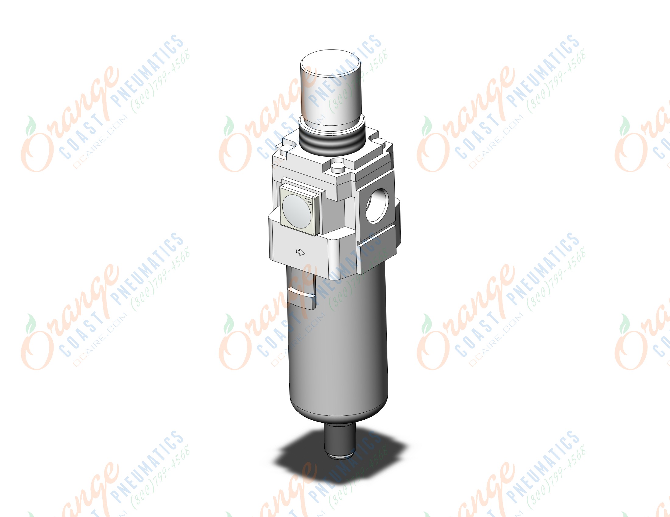SMC AW40K-04CE2-B filter/regulator, FILTER/REGULATOR, MODULAR F.R.L.