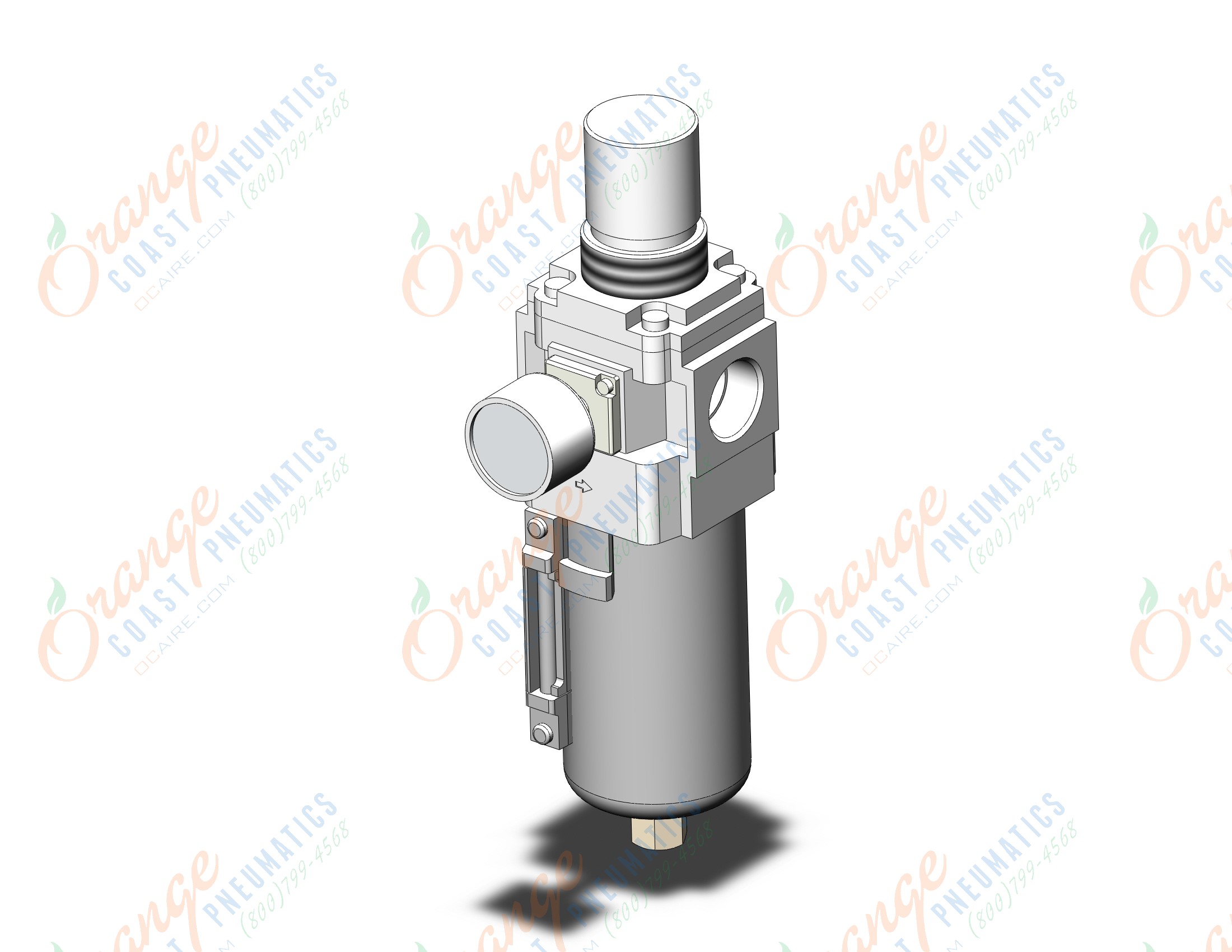 SMC AW40K-N06G-8JZ-B filter/regulator, FILTER/REGULATOR, MODULAR F.R.L.