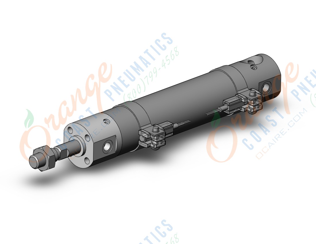 SMC CDG1BA20-75Z-M9N cg1, air cylinder, ROUND BODY CYLINDER