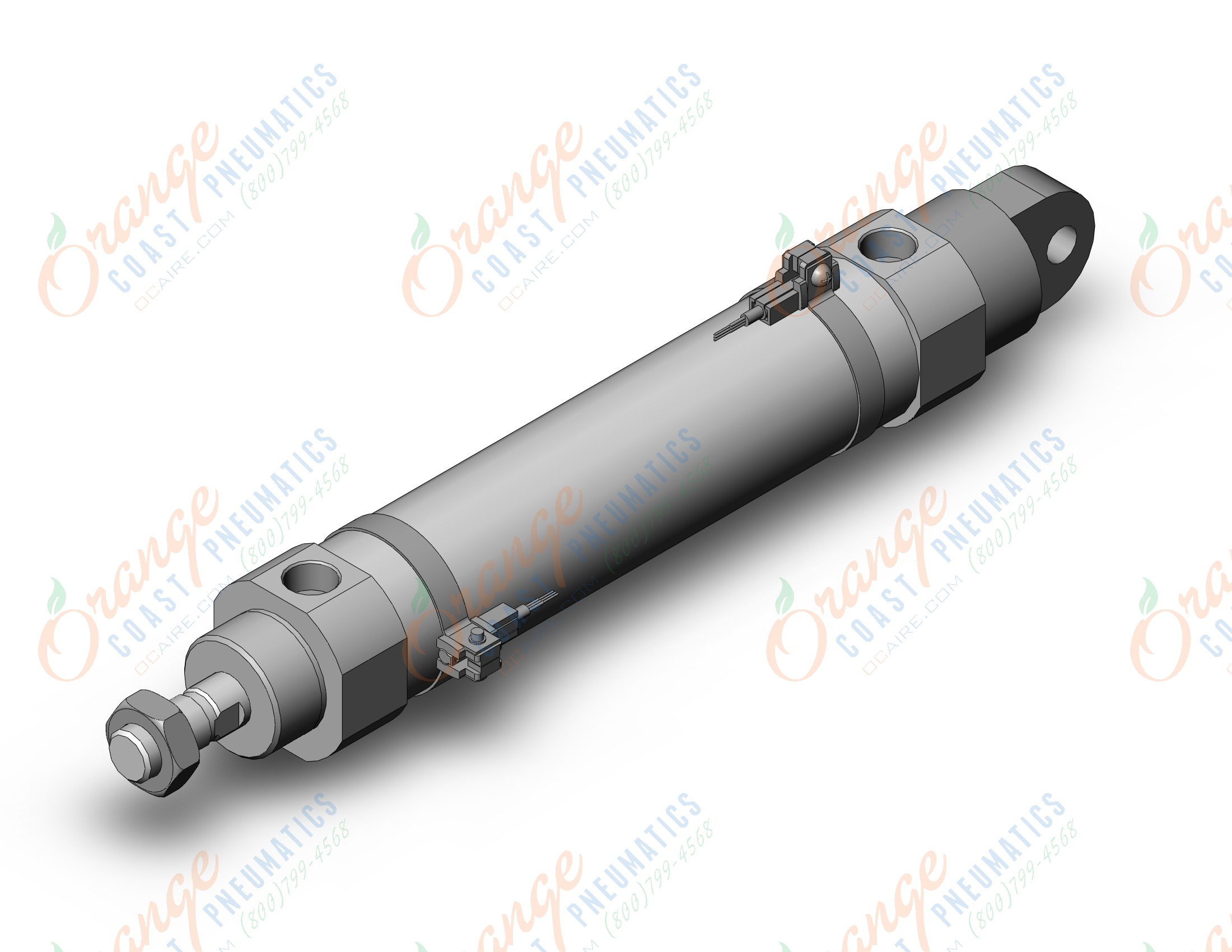 SMC CDM2C40TN-125Z-M9PZ cylinder, air, ROUND BODY CYLINDER