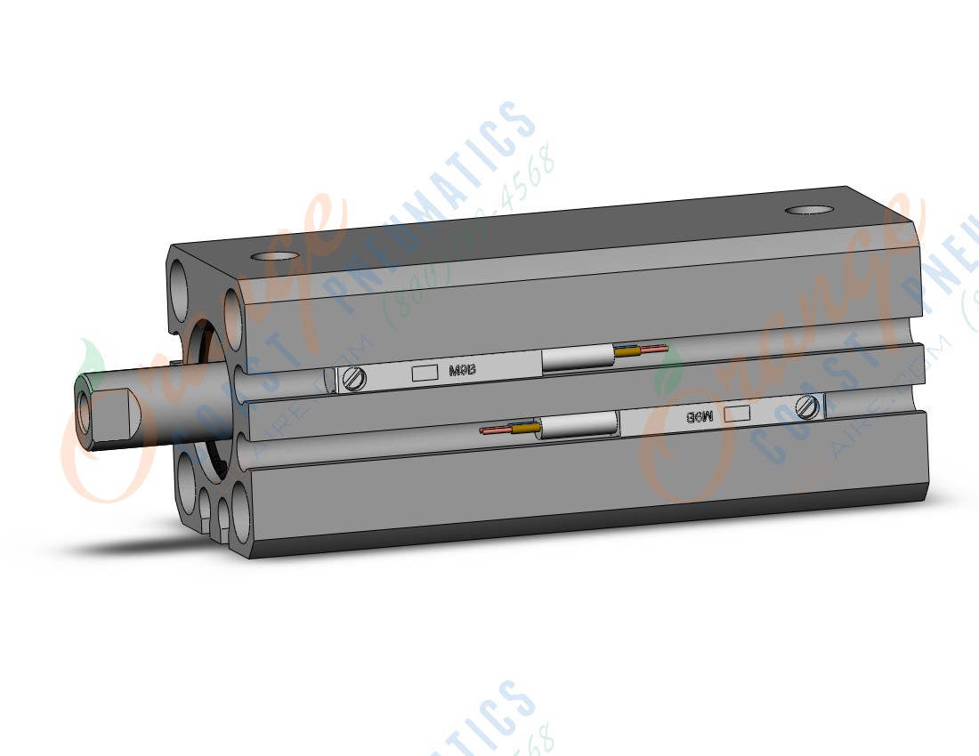 SMC CDQSB16-40DC-M9BSDPC cylinder, compact, COMPACT CYLINDER