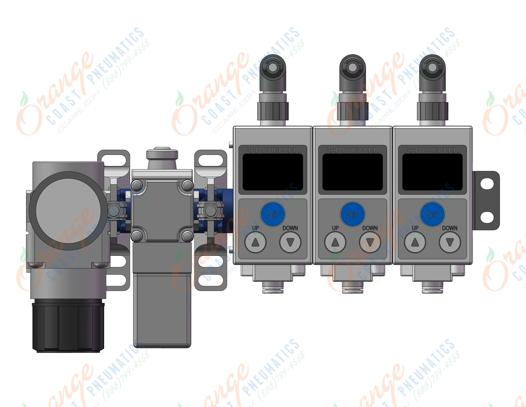 SMC ISA3-HCN-M3LB-L1 digital gap checker, AIR CATCH SENSOR, ISA ISA2 ISA3