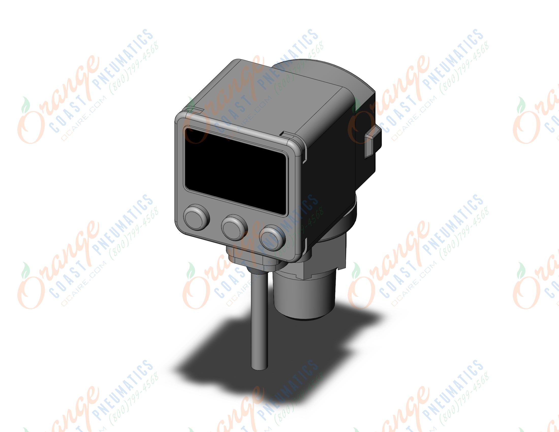 SMC ISE80-02L-B-M-X510 2-color digital press switch for fluids, PRESSURE SWITCH, ISE50-80