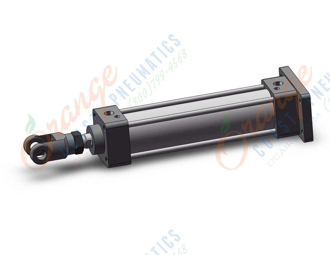 SMC MDBG50TN-175Z-W cylinder, mb-z, tie rod, TIE ROD CYLINDER