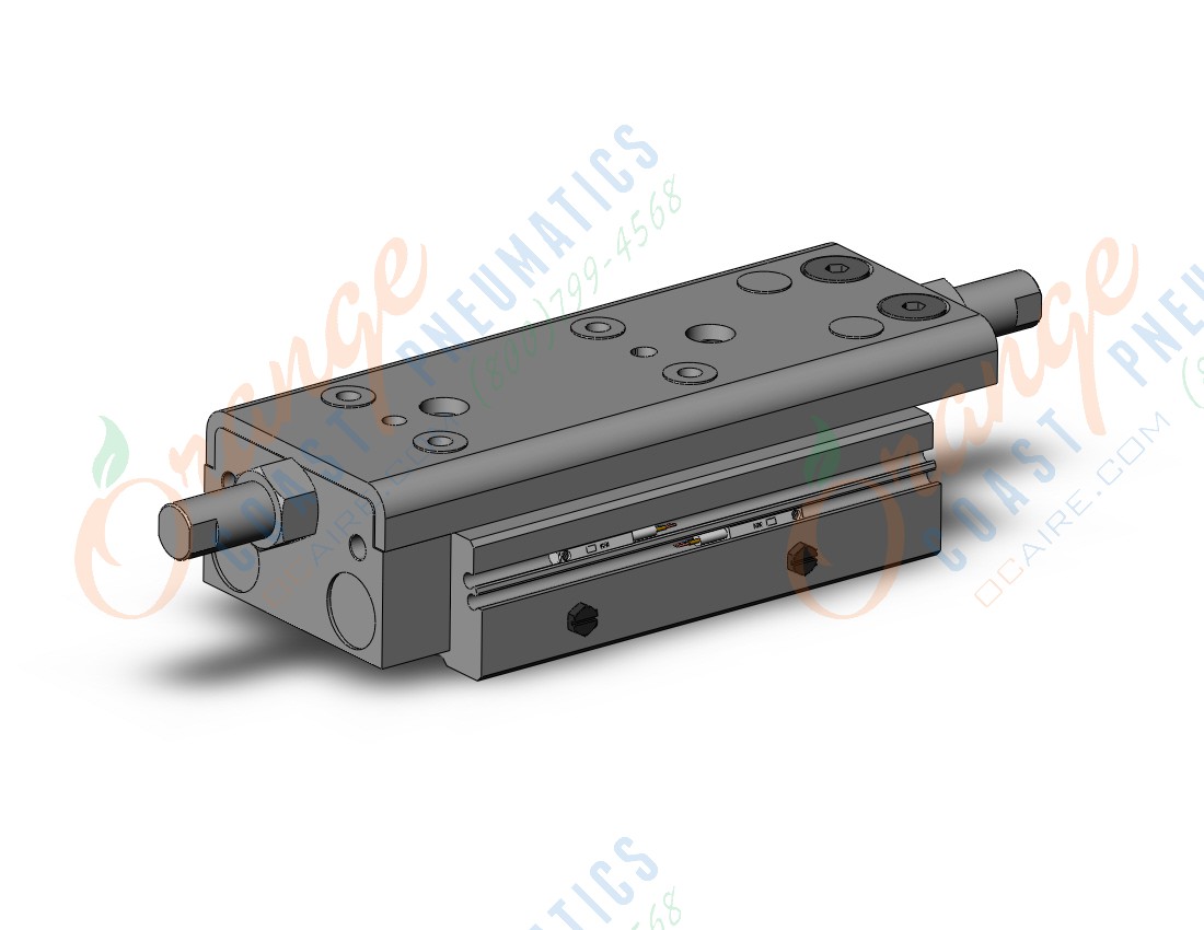 SMC MXQ25A-50ZG-M9NZ cylinder, slide table, with auto switch, GUIDED CYLINDER