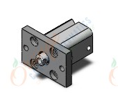 SMC NCDQ2F25-10DZ compact cylinder, ncq2-z, COMPACT CYLINDER