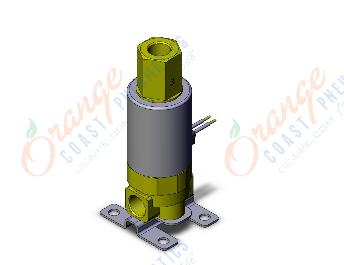 SMC VDW350-SG-2-01N-G-F valve, compact, sgl, 3 PORT SOLENOID VALVE