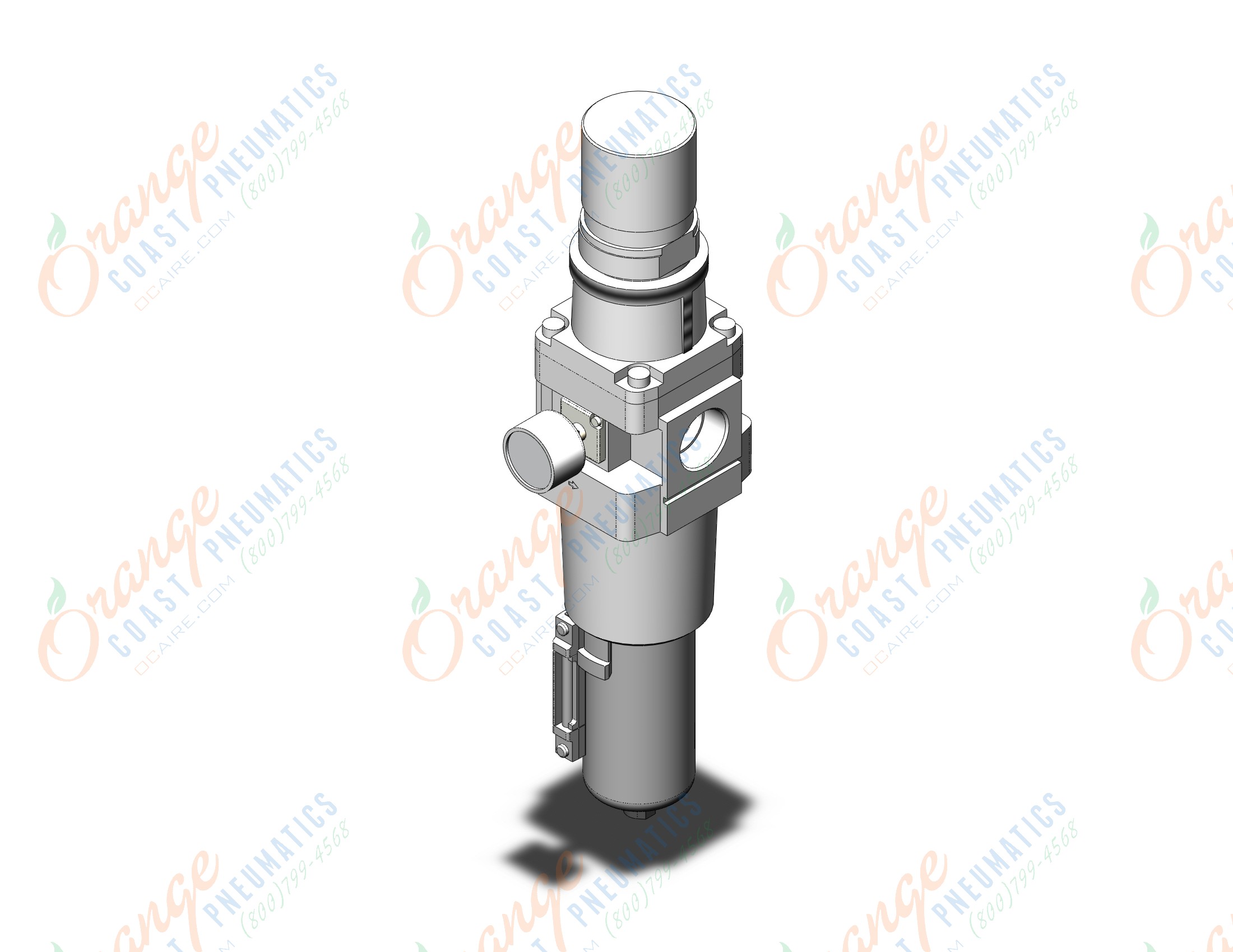SMC AW60-10G-8-B filter/regulator, FILTER/REGULATOR, MODULAR F.R.L.