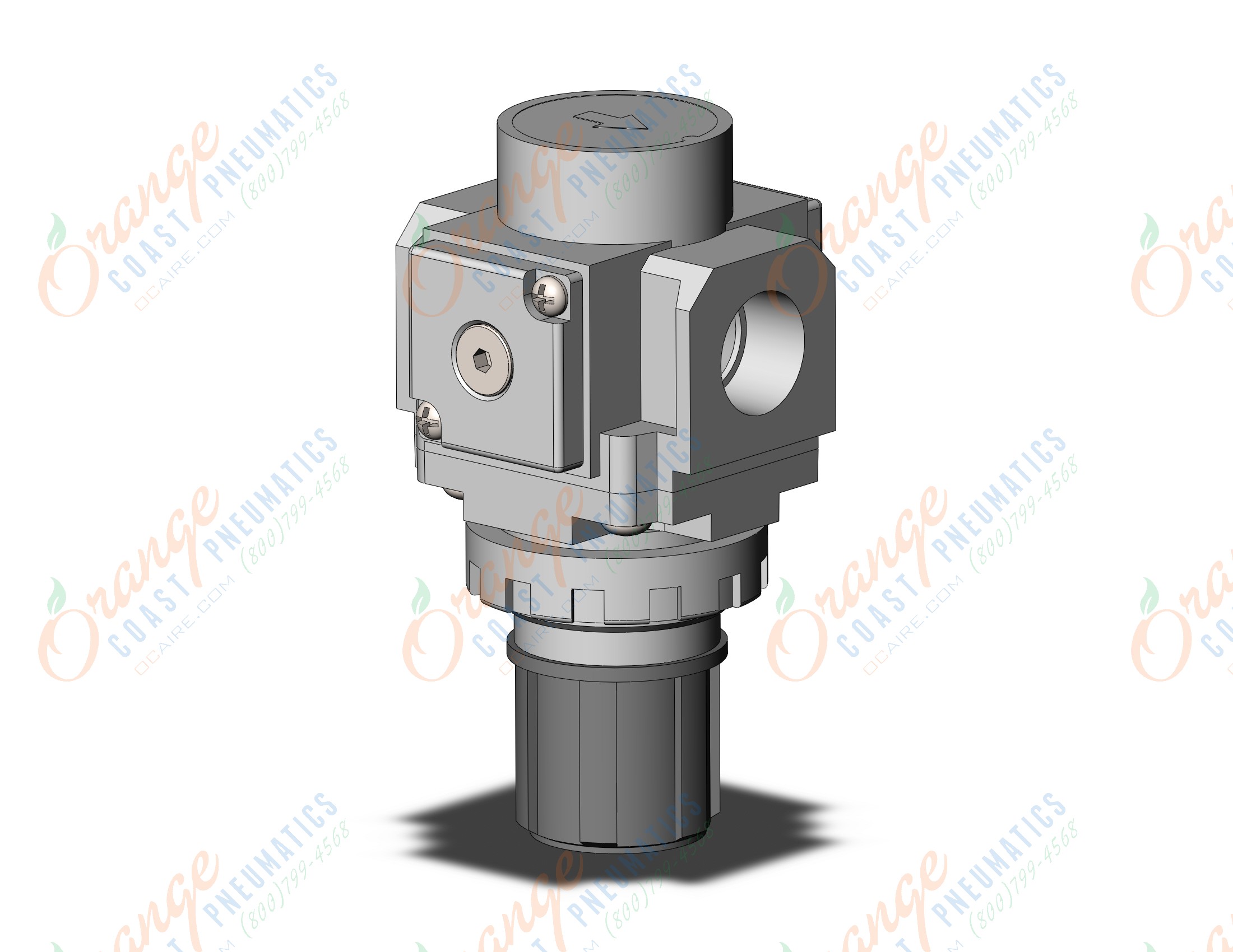 SMC AR25-03H-1-B regulator, REGULATOR, MODULAR F.R.L.