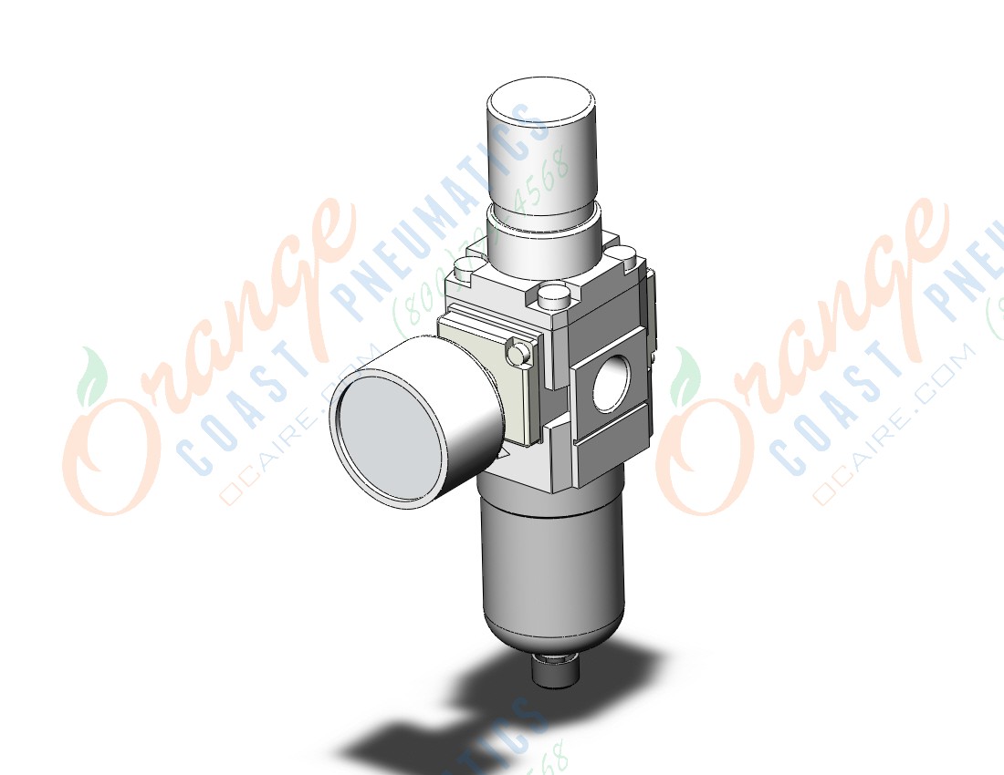 SMC AW20-N02GH-6CZ-B filter/regulator, FILTER/REGULATOR, MODULAR F.R.L.