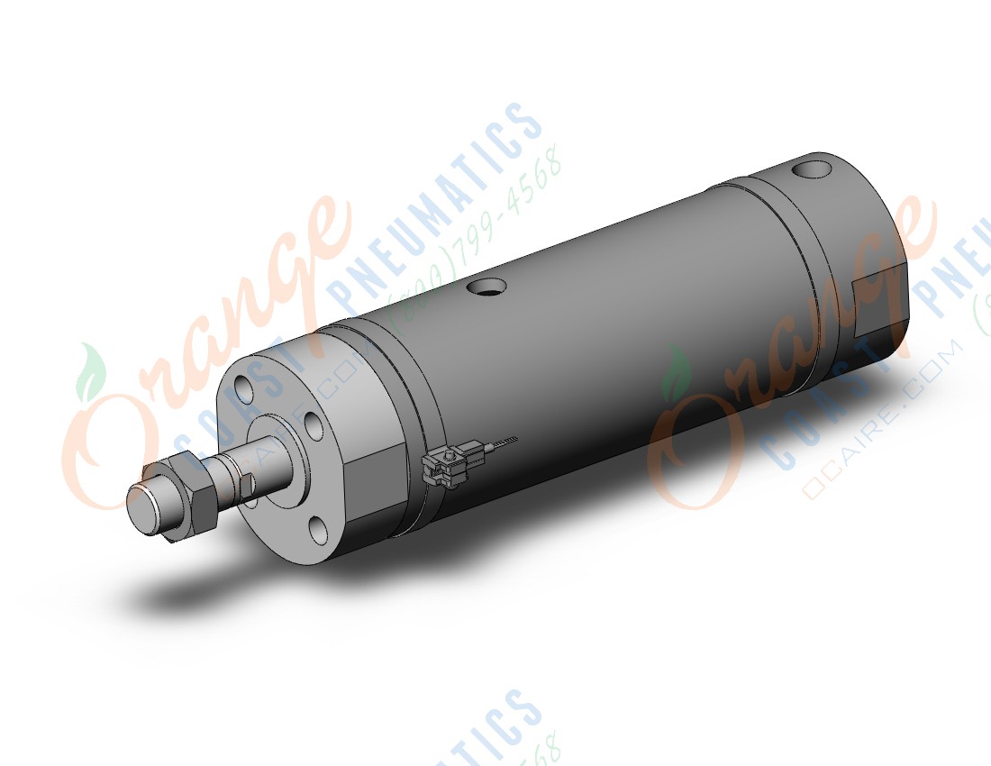 SMC CDG3BN63-150G-M9PWL-C cg3, air cylinder short type, ROUND BODY CYLINDER