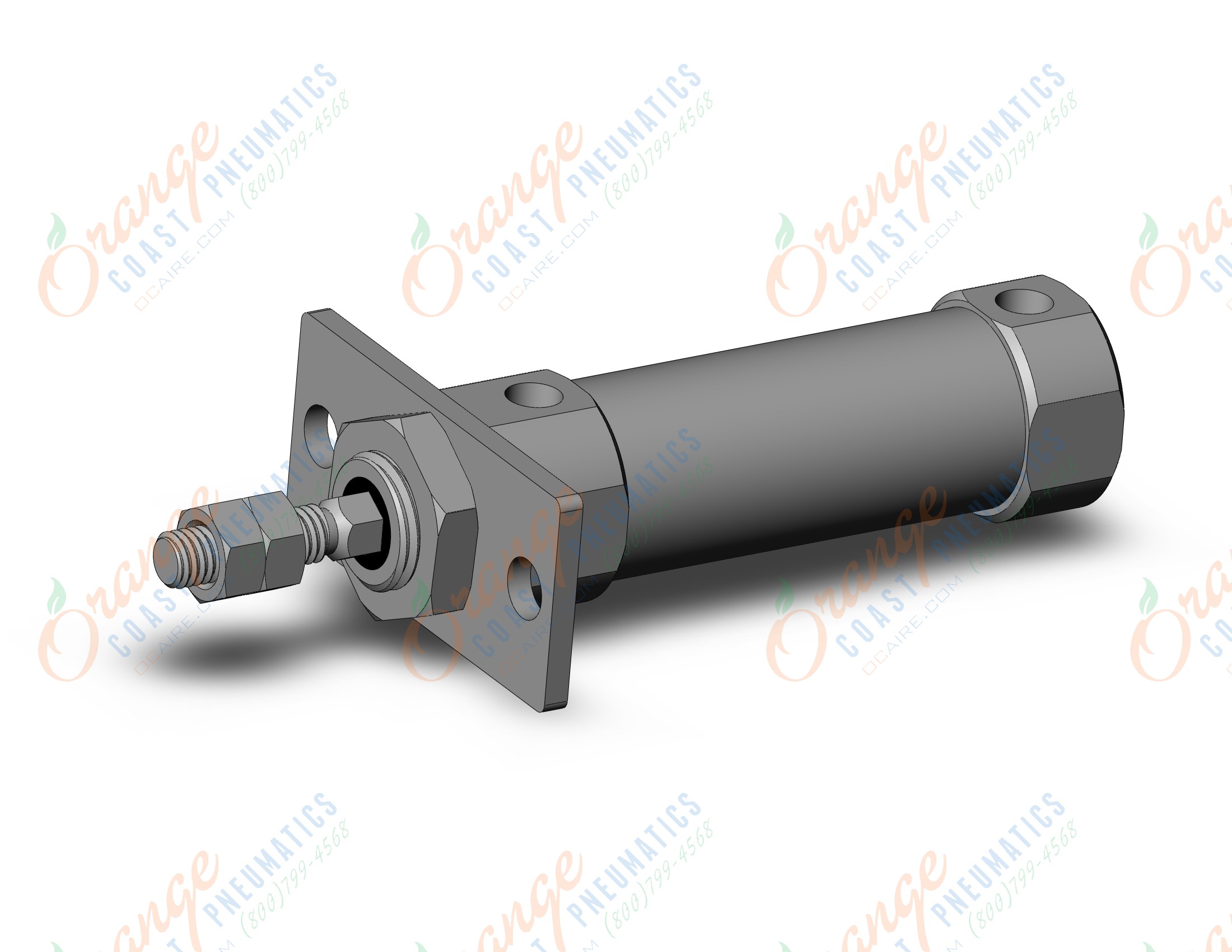 SMC CDJ2KF16-15Z-A cylinder, air, ROUND BODY CYLINDER